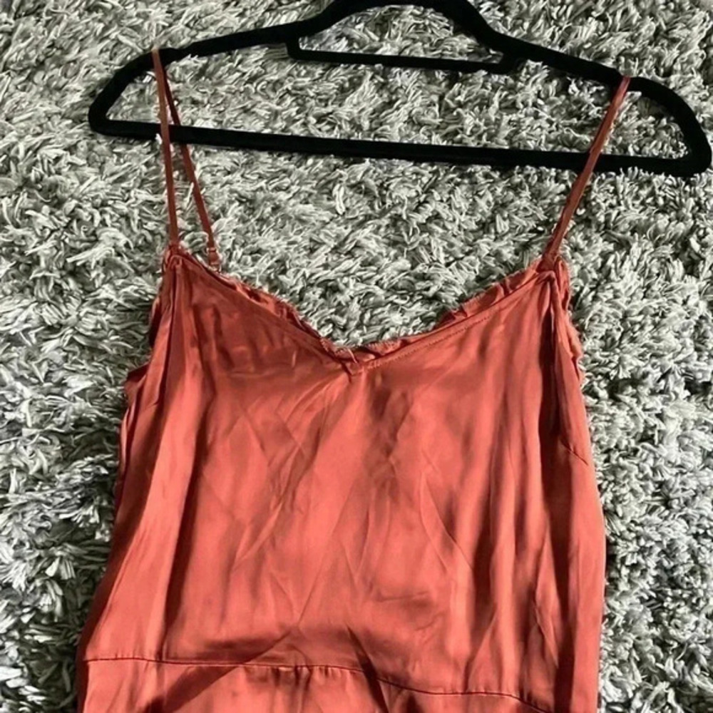 Silk like slip dress